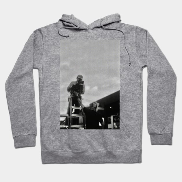 Camera Crew Hoodie by jondenby